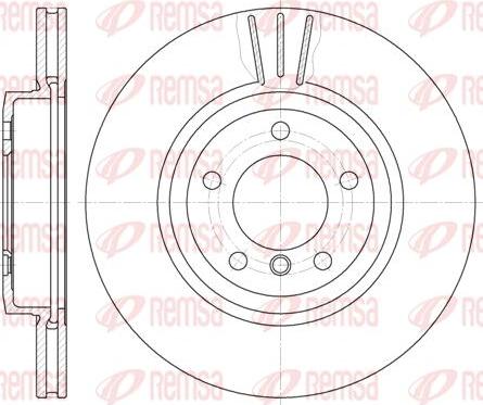 Kawe 6598 10 - Disque de frein cwaw.fr