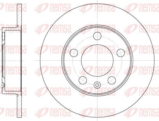 Kawe 6547 00 - Disque de frein cwaw.fr