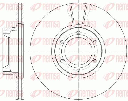 Kawe 6567 10 - Disque de frein cwaw.fr