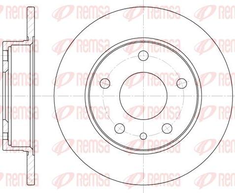 Kawe 6516 00 - Disque de frein cwaw.fr