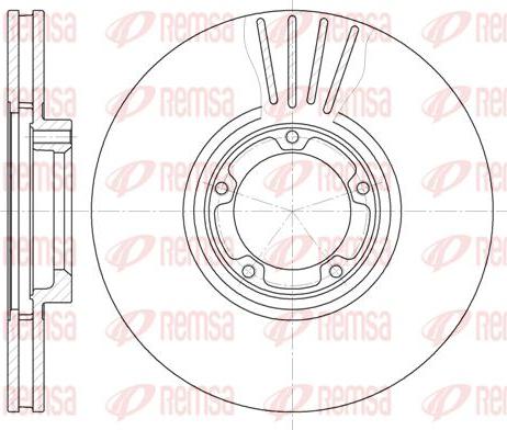 Kawe 6518 10 - Disque de frein cwaw.fr