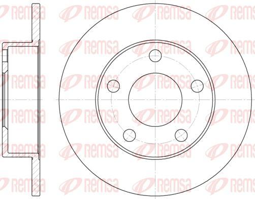 Kawe 6513 00 - Disque de frein cwaw.fr