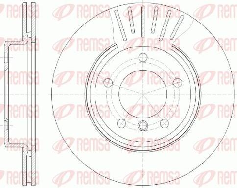 Kawe 6589 10 - Disque de frein cwaw.fr