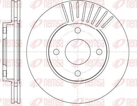 Kawe 6575 10 - Disque de frein cwaw.fr