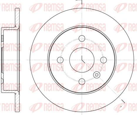 Kawe 6570 00 - Disque de frein cwaw.fr