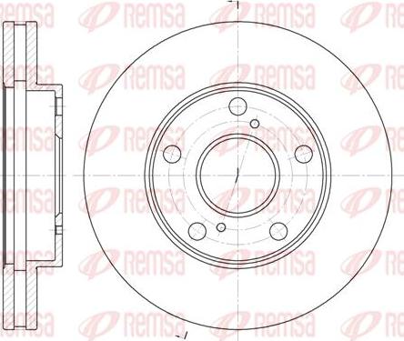 Kawe 6571 10 - Disque de frein cwaw.fr