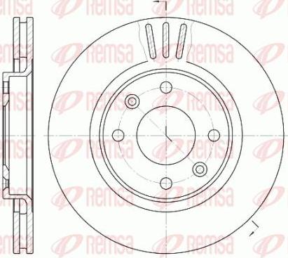 Kawe 6603 10 - Disque de frein cwaw.fr