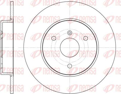 Kawe 6617 00 - Disque de frein cwaw.fr