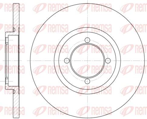 Kawe 6091 00 - Disque de frein cwaw.fr