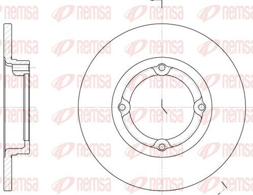 Kawe 60.1400 - Disque de frein cwaw.fr