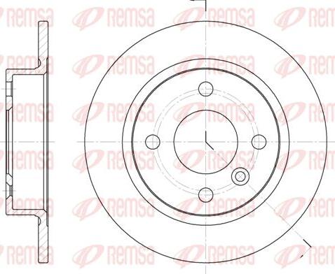 Kawe 6032 00 - Disque de frein cwaw.fr