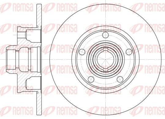 Kawe 6025 00 - Disque de frein cwaw.fr