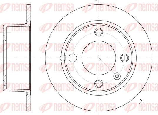 Kawe 60.2300 - Disque de frein cwaw.fr