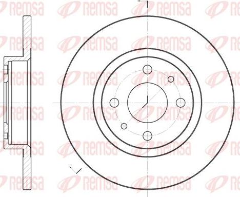 Kawe 6191 00 - Disque de frein cwaw.fr