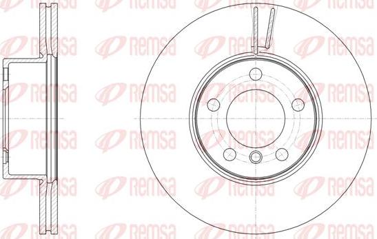 Kawe 61496 10 - Disque de frein cwaw.fr