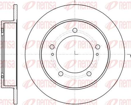 Kawe 61490 00 - Disque de frein cwaw.fr