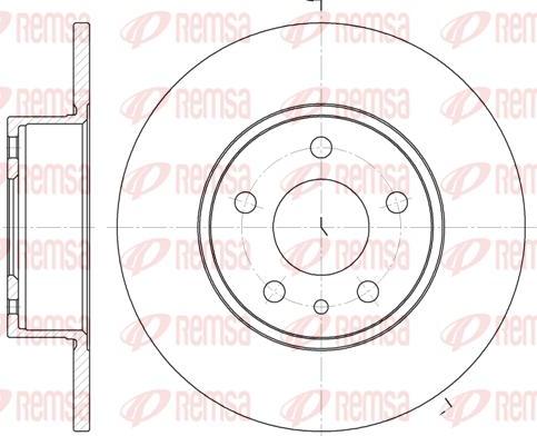 Kawe 6149 00 - Disque de frein cwaw.fr