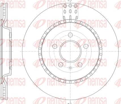 Kawe 61492 10 - Disque de frein cwaw.fr