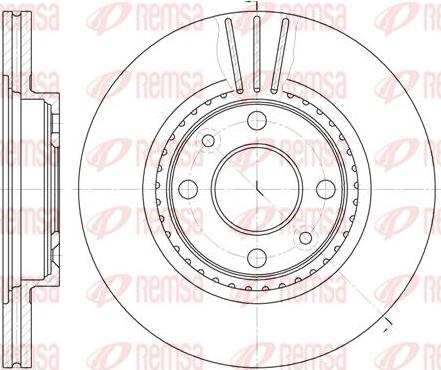 Kawe 6144 10 - Disque de frein cwaw.fr