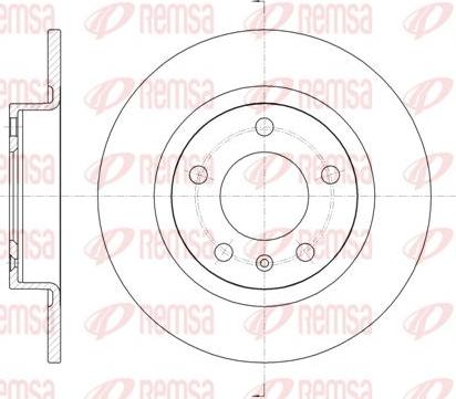 Kawe 61469 00 - Disque de frein cwaw.fr