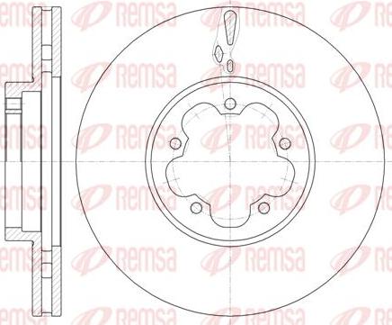 Kawe 61460 10 - Disque de frein cwaw.fr