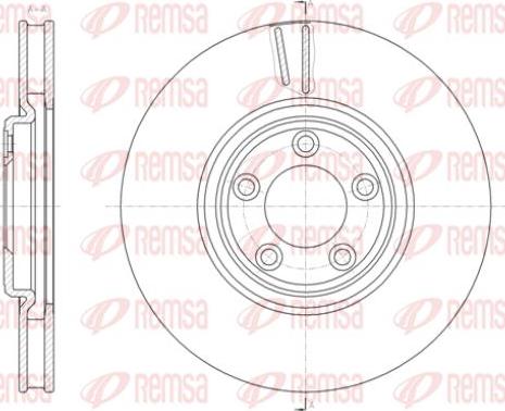 Kawe 61431 10 - Disque de frein cwaw.fr