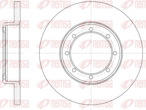 Kawe 61476 00 - Disque de frein cwaw.fr