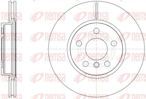 Kawe 61545 10 - Disque de frein cwaw.fr