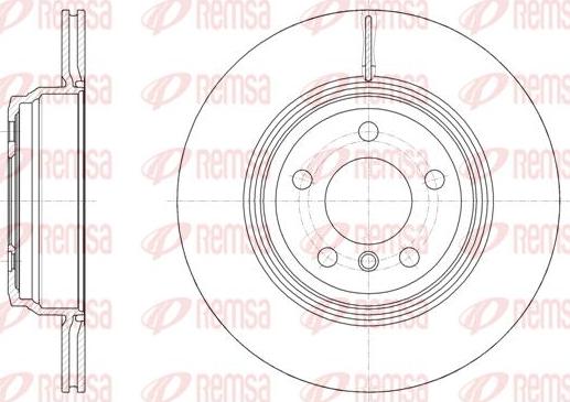 Kawe 61547 10 - Disque de frein cwaw.fr