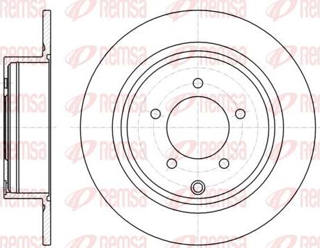 Kawe 61554 00 - Disque de frein cwaw.fr