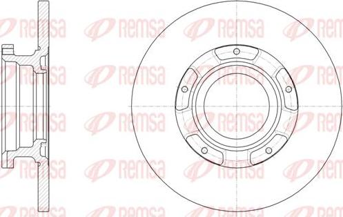 Kawe 61566 00 - Disque de frein cwaw.fr