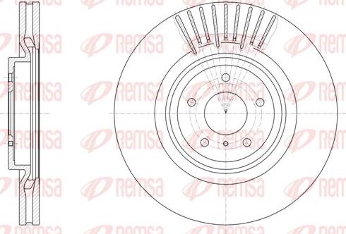 Kawe 61508 10 - Disque de frein cwaw.fr