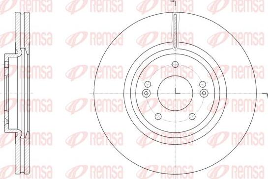 Kawe 61514 10 - Disque de frein cwaw.fr