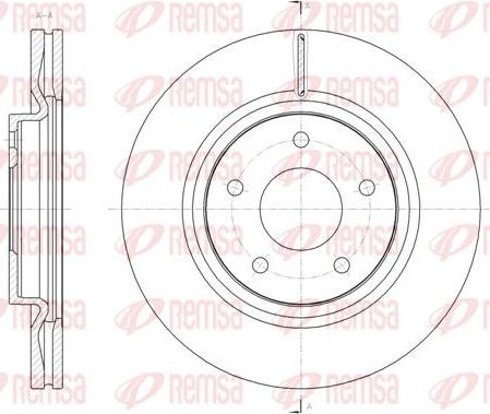 Kawe 61580 10 - Disque de frein cwaw.fr