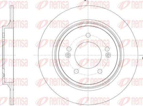 Kawe 61571 00 - Disque de frein cwaw.fr