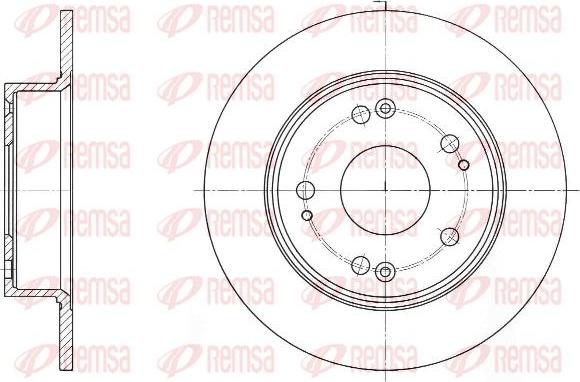 Kawe 61648 00 - Disque de frein cwaw.fr