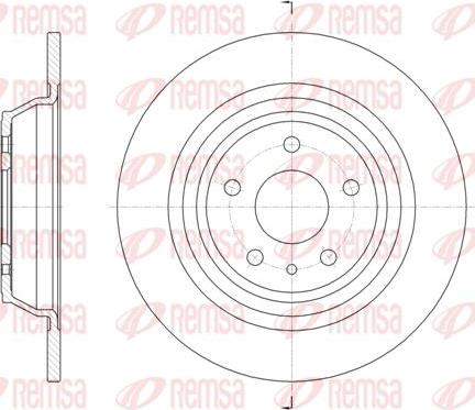 Kawe 61606 00 - Disque de frein cwaw.fr