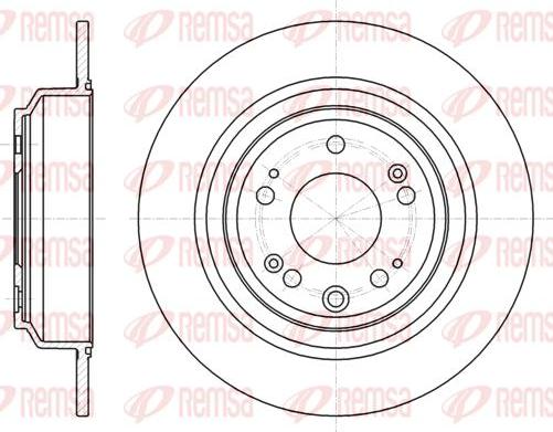 Kawe 61608 00 - Disque de frein cwaw.fr