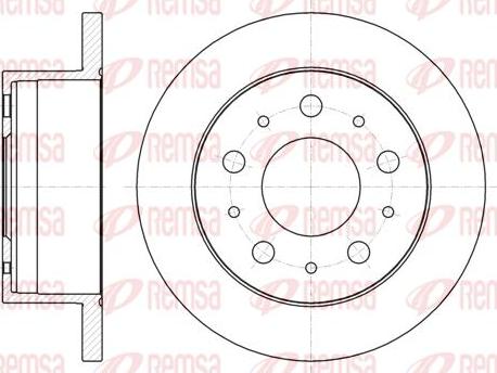 Kawe 61056 00 - Disque de frein cwaw.fr