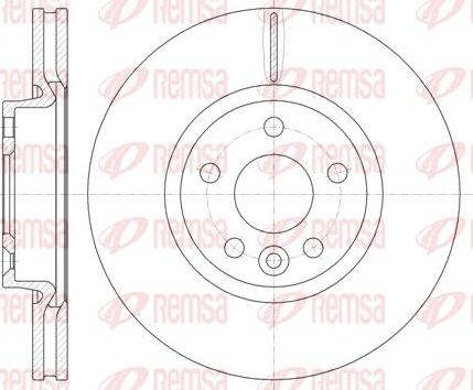 Kawe 61019 10 - Disque de frein cwaw.fr