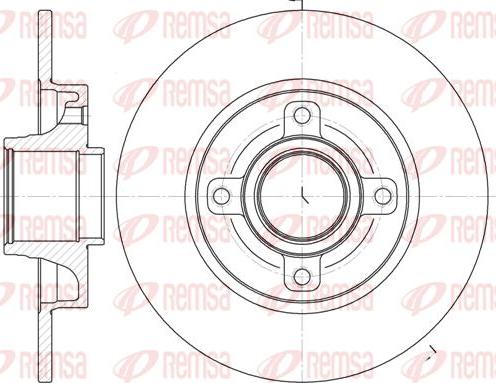 Kawe 61014 00 - Disque de frein cwaw.fr