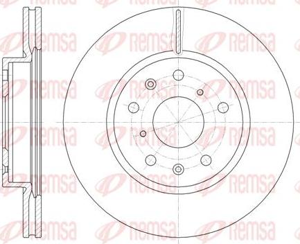 Kawe 61018 10 - Disque de frein cwaw.fr