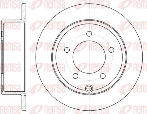 Kawe 61025 00 - Disque de frein cwaw.fr