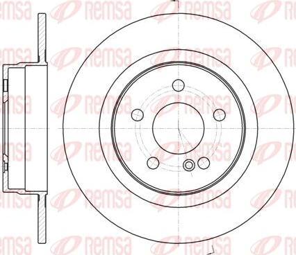 Kawe 61070 00 - Disque de frein cwaw.fr