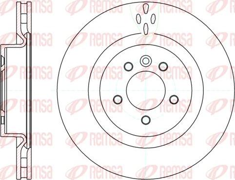 Kawe 61149 10 - Disque de frein cwaw.fr