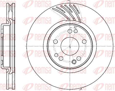 Kawe 61152 11 - Disque de frein cwaw.fr