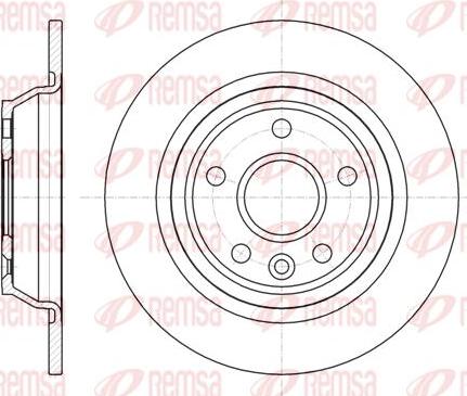 Kawe 61167 00 - Disque de frein cwaw.fr