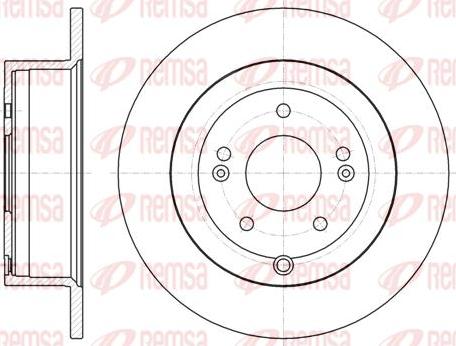 Kawe 61106 00 - Disque de frein cwaw.fr