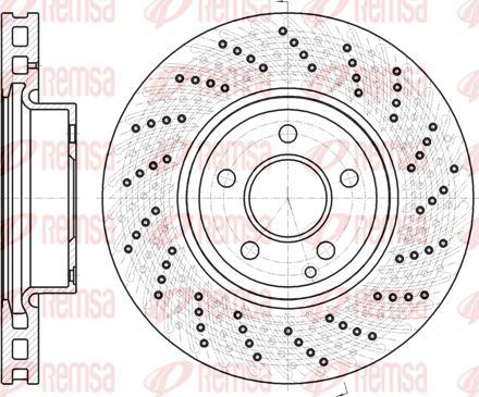 Kawe 61185 10 - Disque de frein cwaw.fr