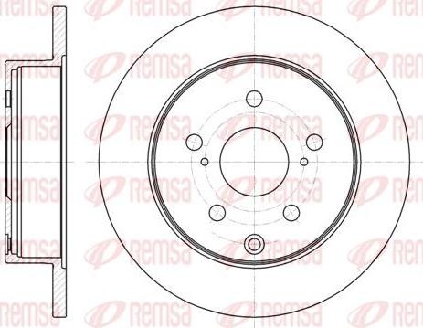 Kawe 61188 00 - Disque de frein cwaw.fr